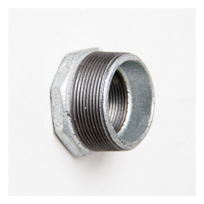 Reductor bushing hierro galvanizado roscado